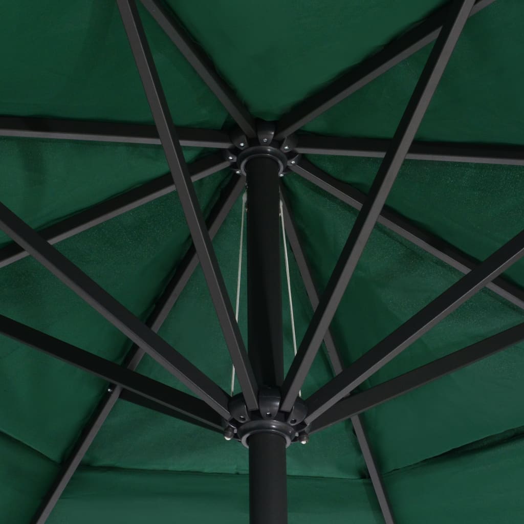 Parasol Met Aluminium Paal 600 cm