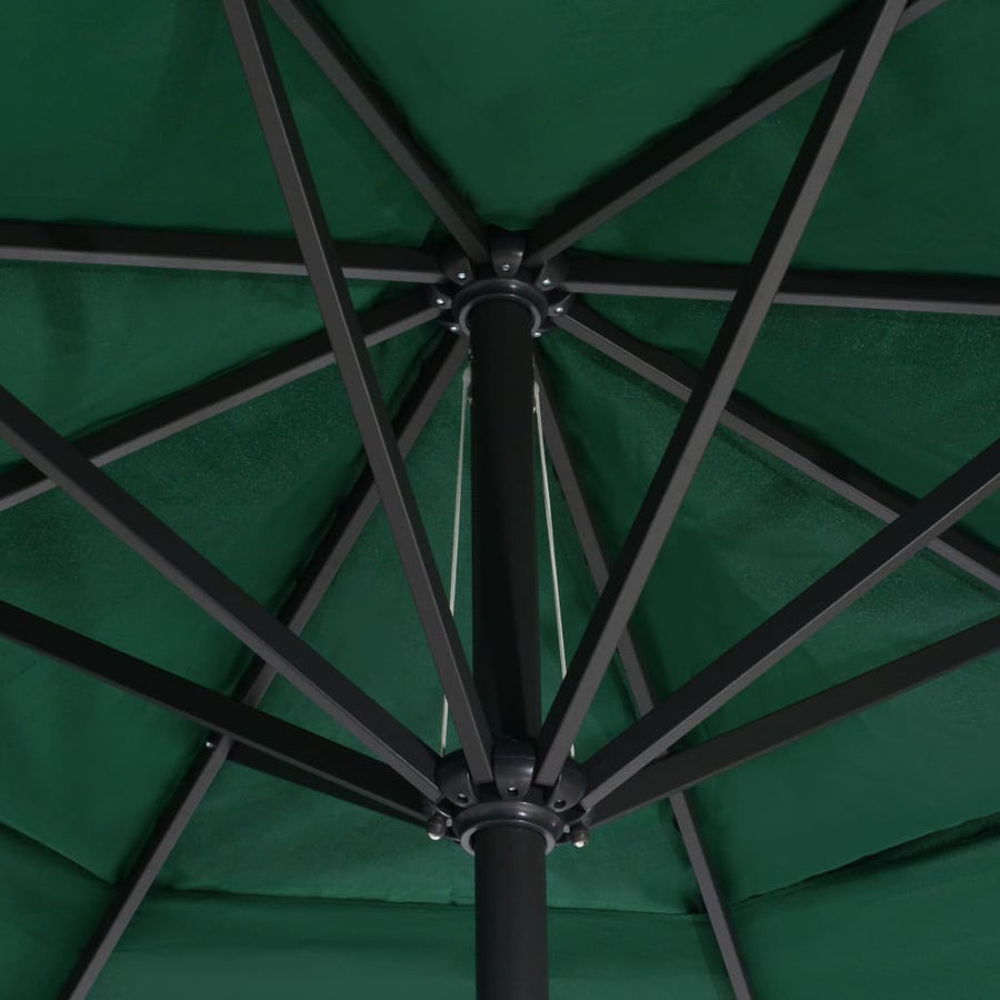 Parasol Met Aluminium Paal 600 cm