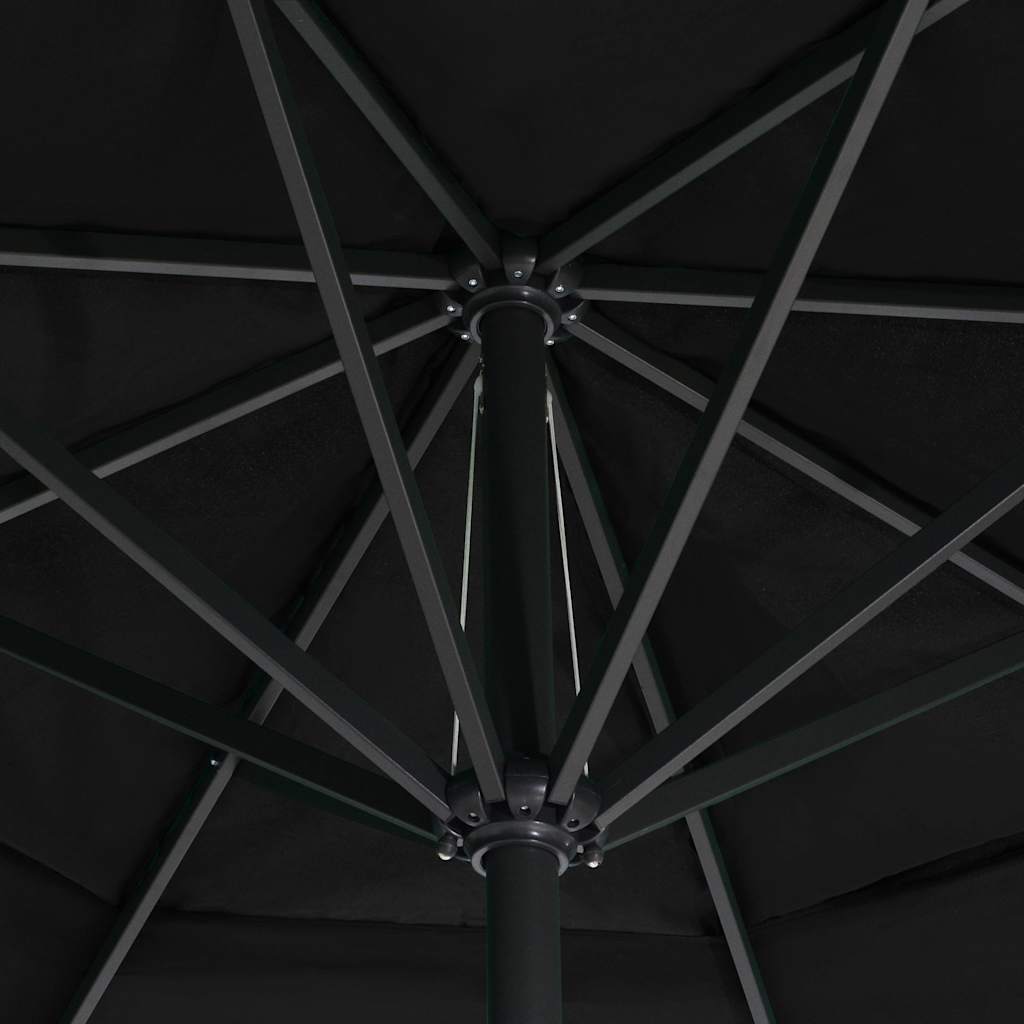 Parasol Met Aluminium Paal 600 cm
