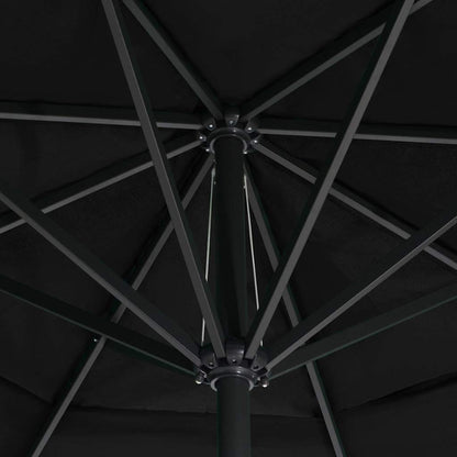 Parasol Met Aluminium Paal 600 cm
