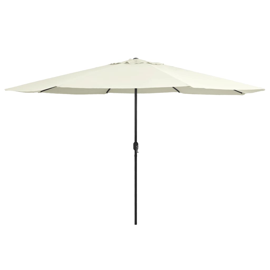 Parasol Met Metalen Paal 390 Cm Zandwit