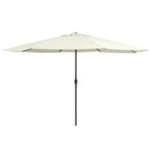 Parasol Met Metalen Paal 390 Cm Zandwit