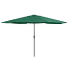 Parasol 390 cm groen