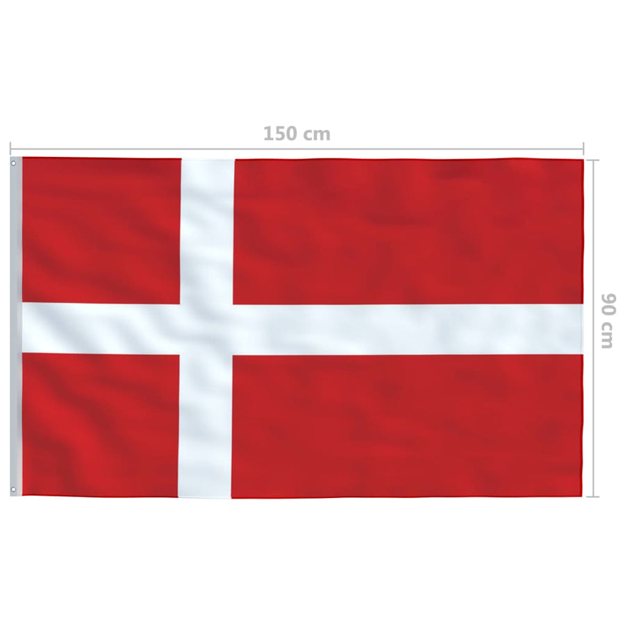 Vlag Denemarken 90x150 cm Alleen vlag Denemarken