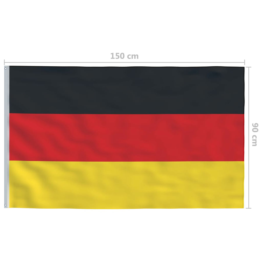 Vlag Duitsland 90x150 cm Alleen vlag Duitsland