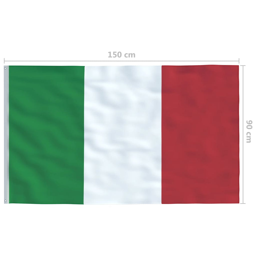 Vlag 90X150 Cm Alleen vlag Italië