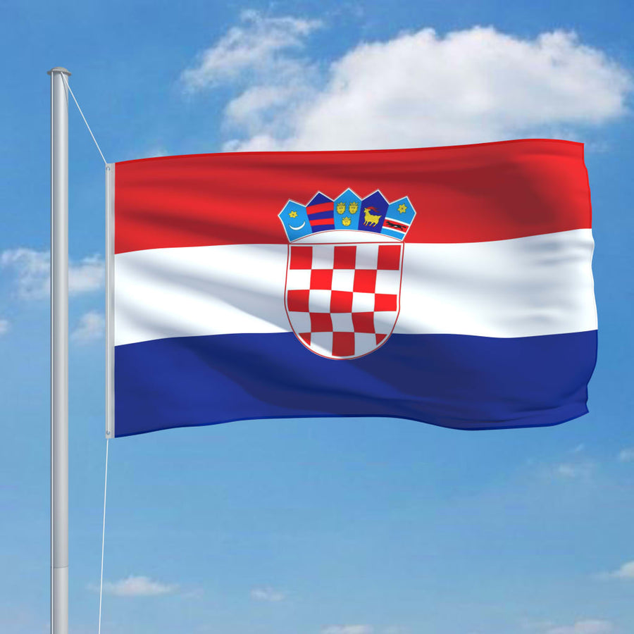 Vlag 90X150 Cm Alleen vlag Kroatië