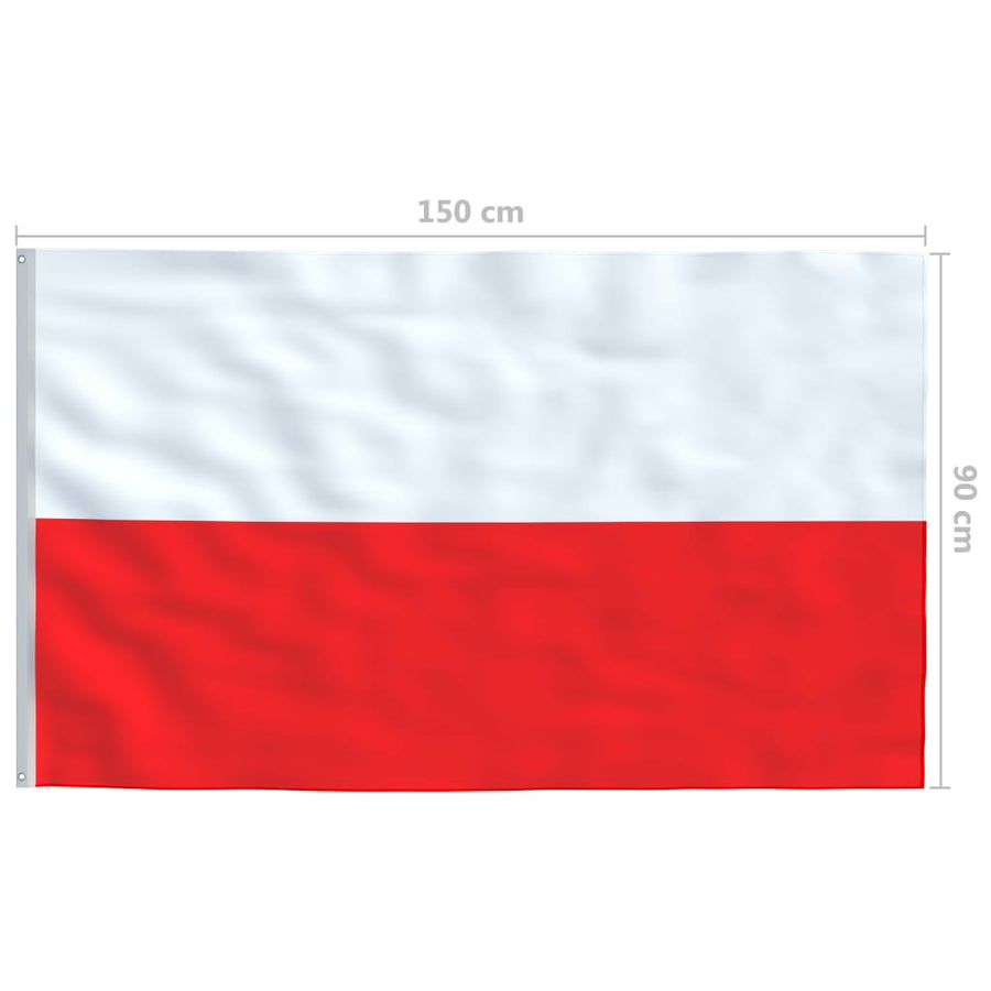 Vlag Polen 90x150 cm Alleen vlag Polen