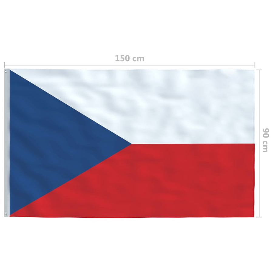 Vlag Tsjechië 90x150 cm Alleen vlag Tsjechië