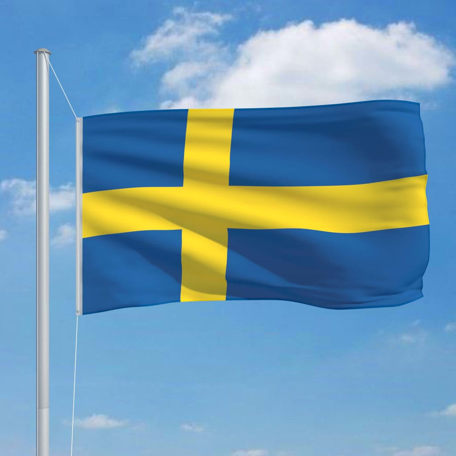 Vlag Zweden 90x150 cm Alleen vlag Zweden