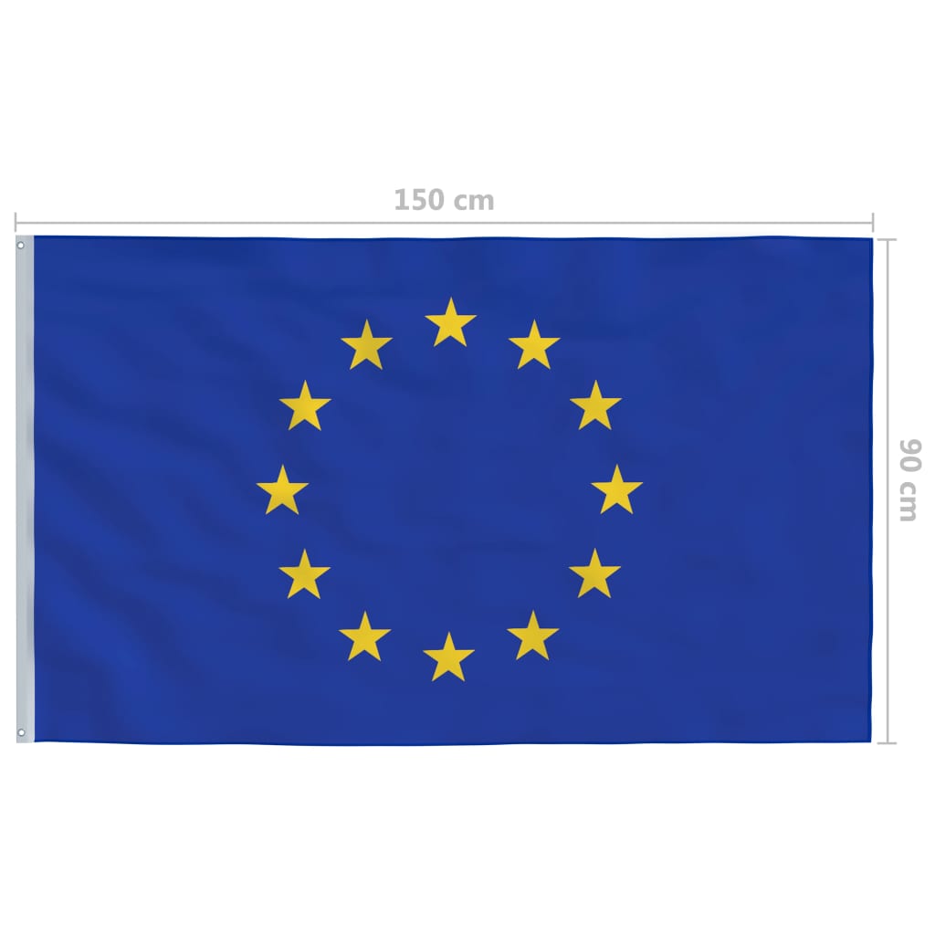 Vlag Europa 90x150 cm Alleen vlag Europa