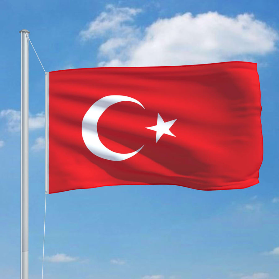 Vlag 90X150 Cm Alleen vlag Turkije