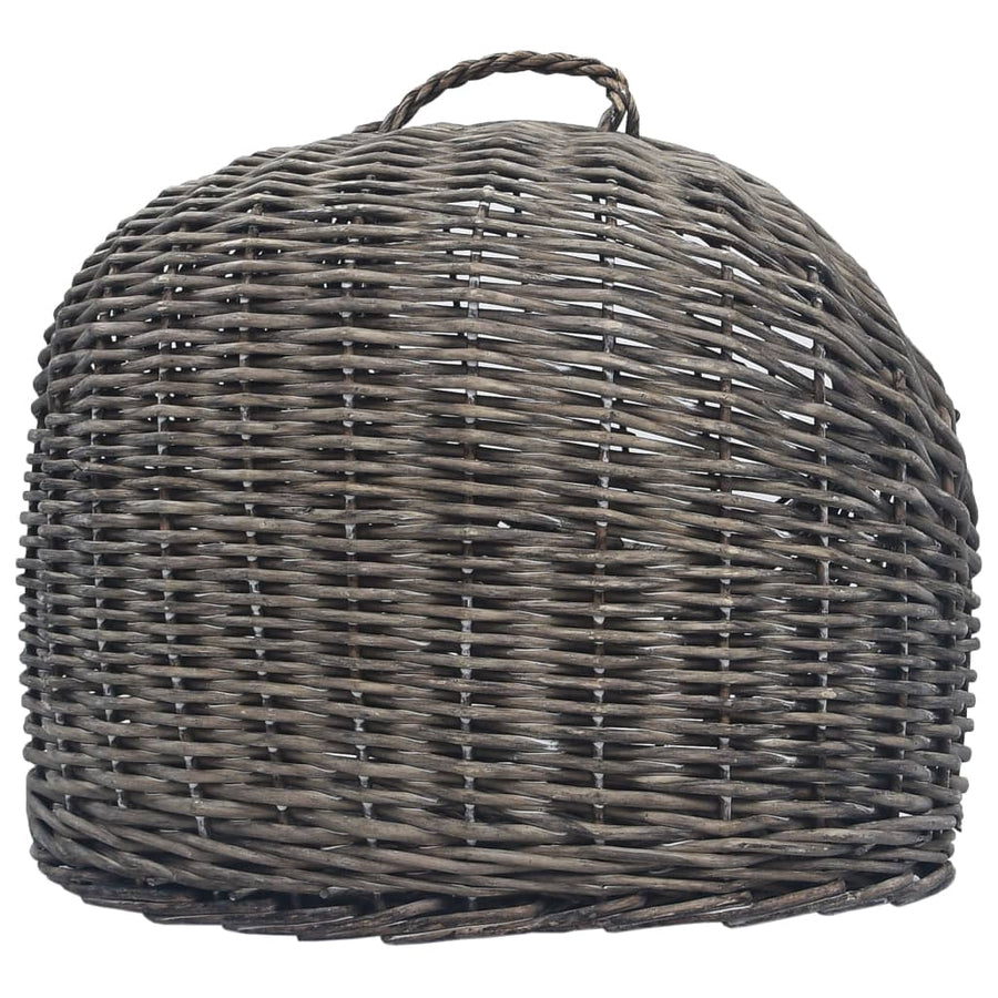 Kattendrager 60x45x45 cm natuurlijk wilgenhout grijs 60 x 45 x 45 cm Grijs