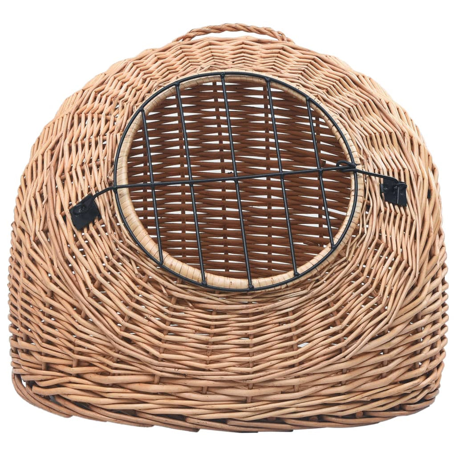 Kattendrager 60x45x45 cm natuurlijk wilgenhout 60 x 45 x 45 cm Geel