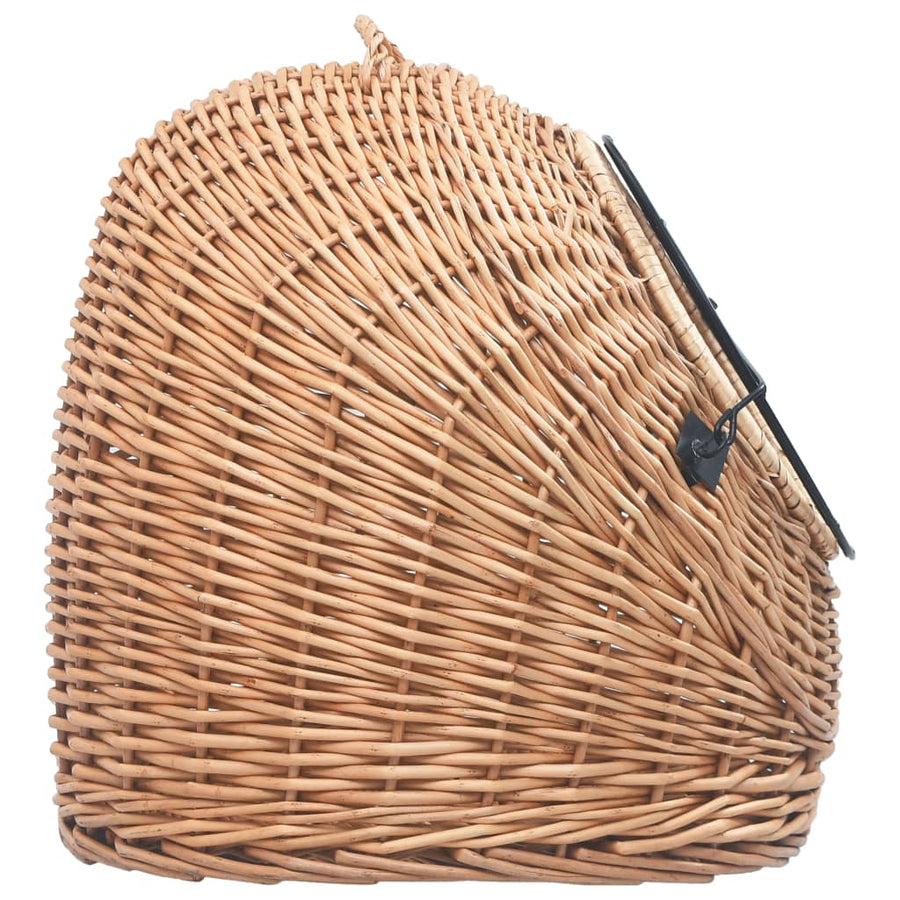 Kattendrager 60x45x45 cm natuurlijk wilgenhout 60 x 45 x 45 cm Geel