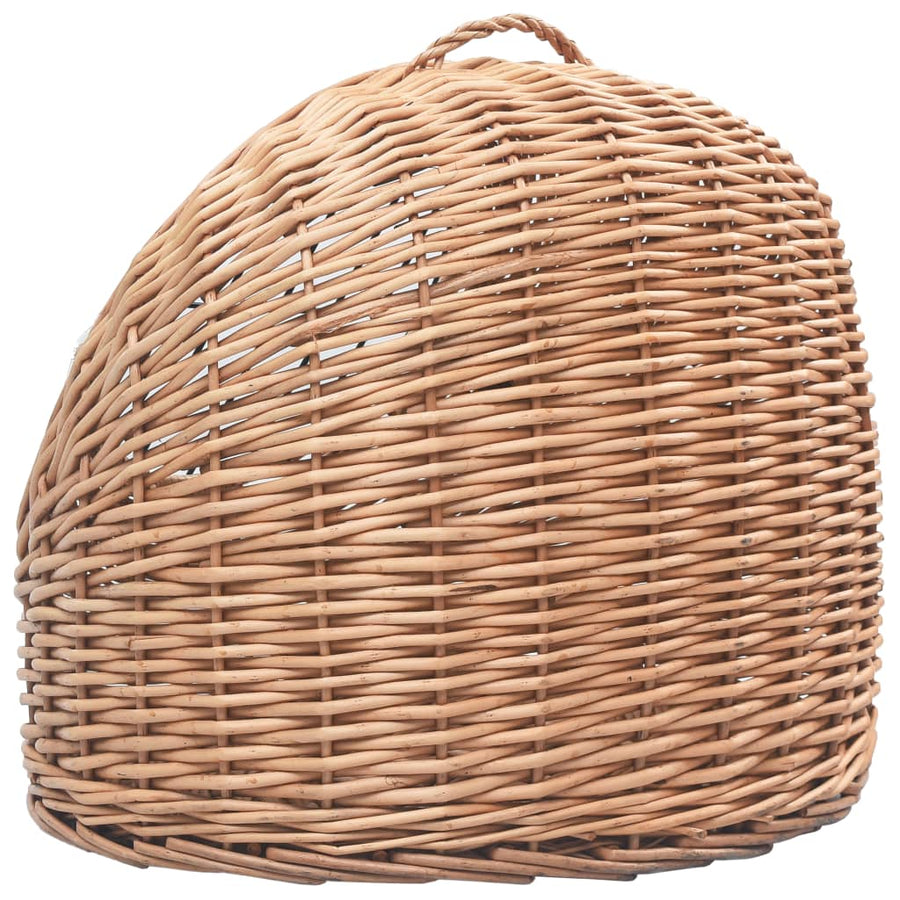 Kattendrager 60x45x45 cm natuurlijk wilgenhout 60 x 45 x 45 cm Geel