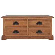 Salontafel 68X68X30 Cm Massief Teakhout