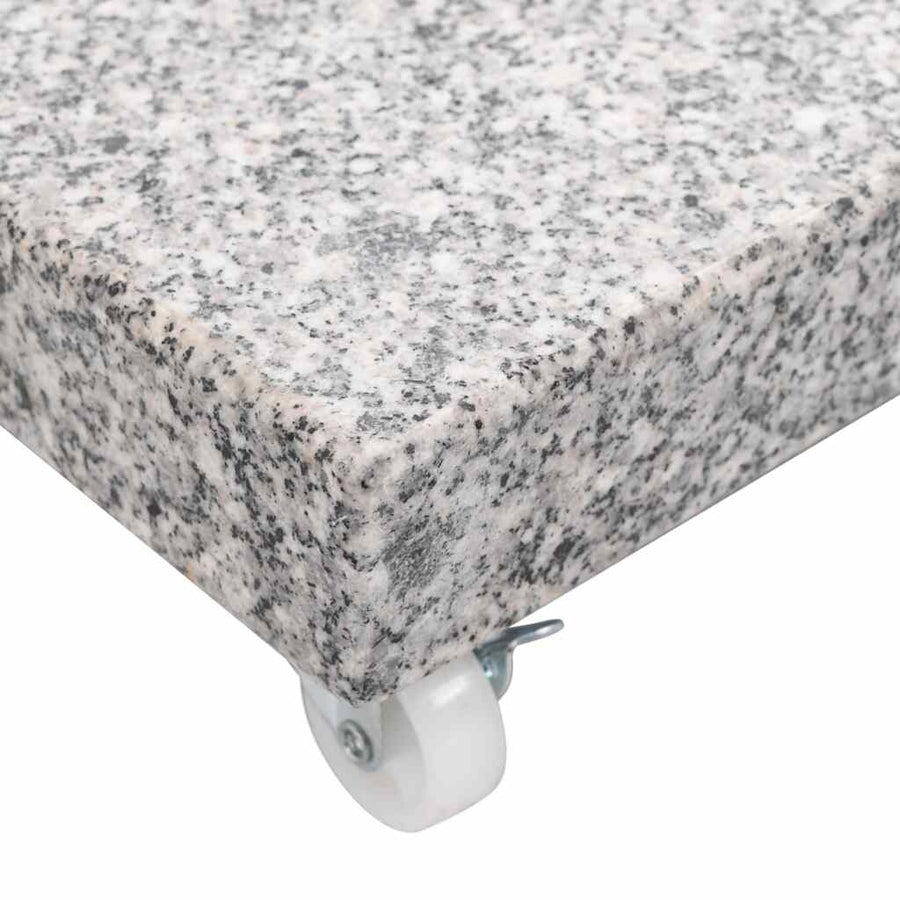 Parasolvoet Vierkant Graniet 1 30 kg Grijs