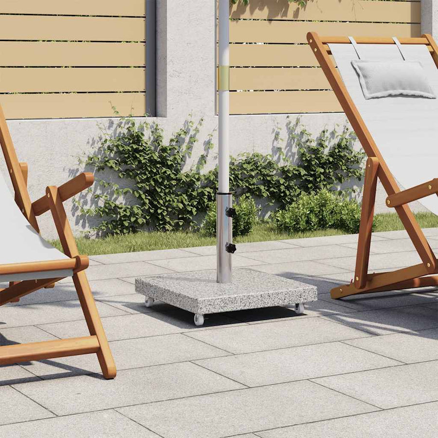 Parasolvoet Vierkant Graniet 1 30 kg Grijs
