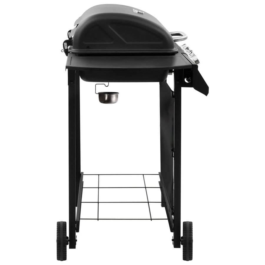 Gasbarbecue-Grill Met 4 Branders Zwart 4 kookzones