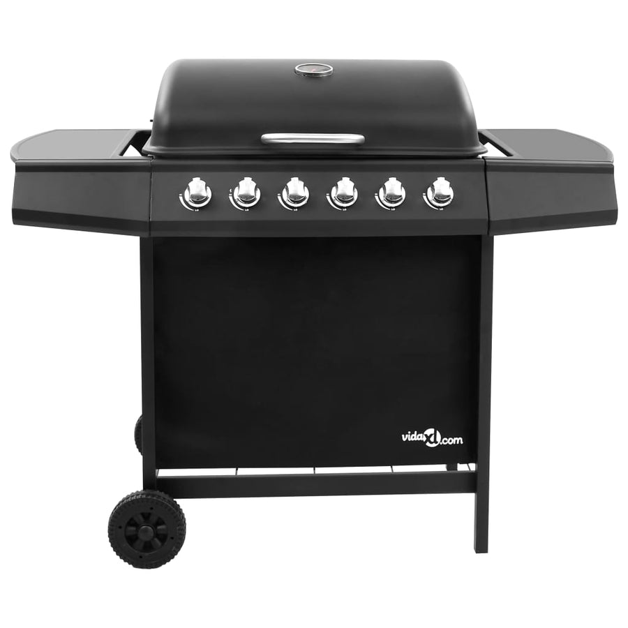 Gasbarbecue Met Zwart 6 branders