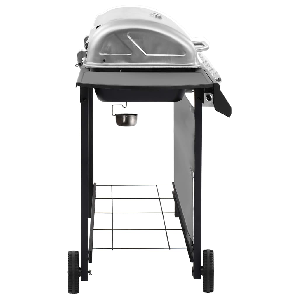 Gasbarbecue Met Kleurig Zwart en zilver 6 branders