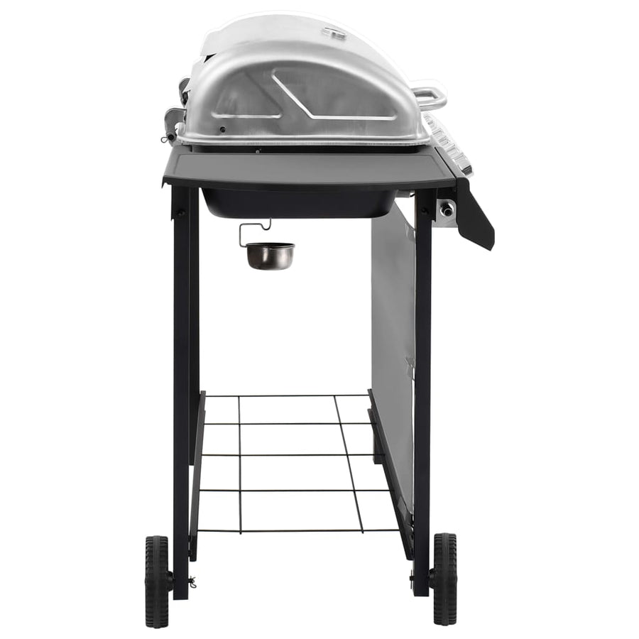 Gasbarbecue Met Kleurig Zwart en zilver 6 branders
