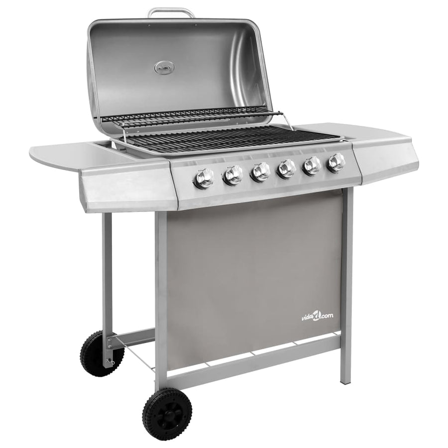 Gasbarbecue Met Kleurig Zilver 6 branders