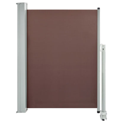 Tuinscherm Uittrekbaar 100 x 300 cm Bruin