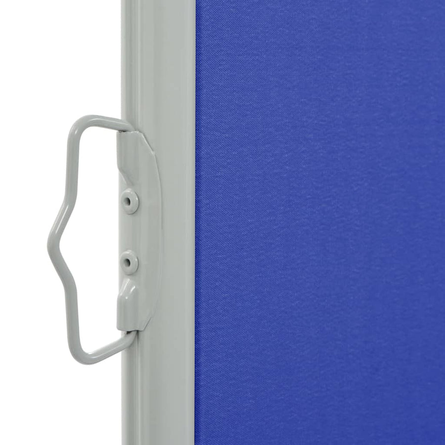 Tuinscherm Uittrekbaar 100 x 300 cm Blauw