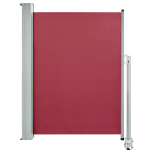 Tuinscherm Uittrekbaar 100 x 300 cm Rood