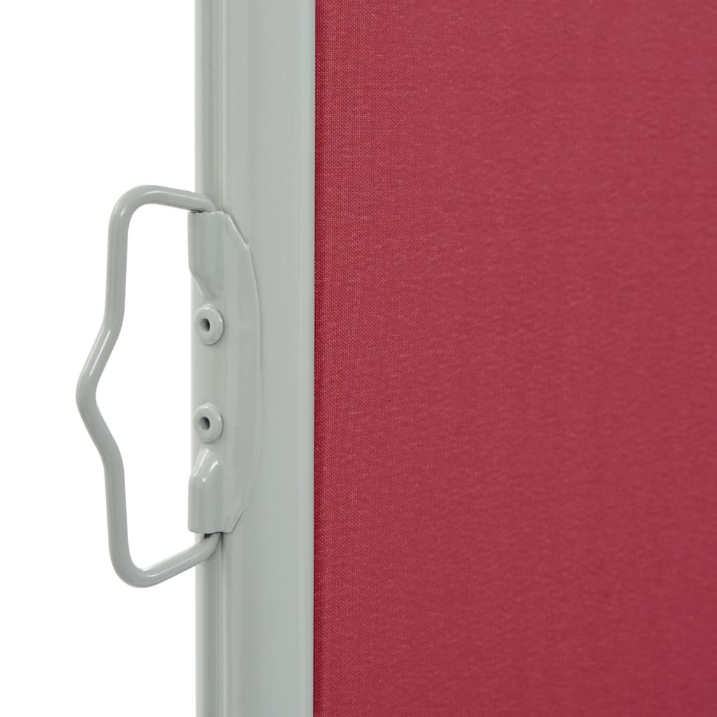 Tuinscherm Uittrekbaar 100 x 300 cm Rood