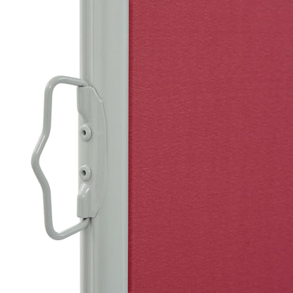 Tuinscherm Uittrekbaar 100 x 300 cm Rood
