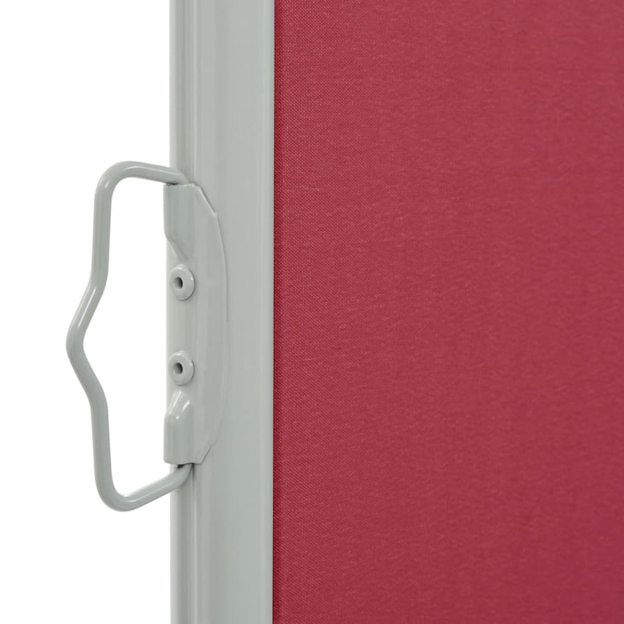 Tuinscherm Uittrekbaar 100 x 300 cm Rood