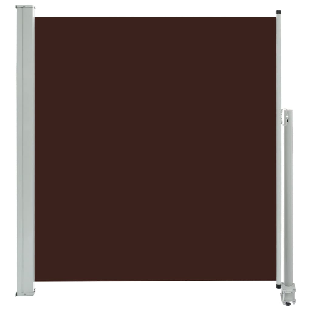 Tuinscherm Uittrekbaar 140 x 300 cm Bruin