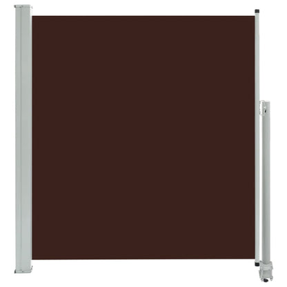 Tuinscherm Uittrekbaar 140 x 300 cm Bruin