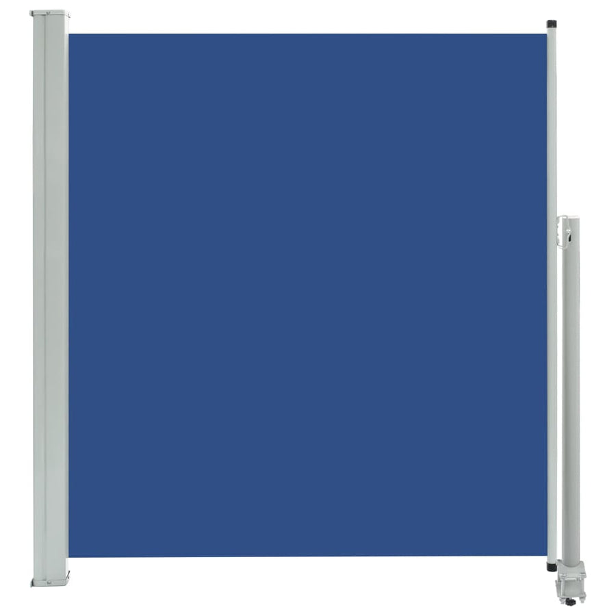 Tuinscherm Uittrekbaar 140 x 300 cm Blauw