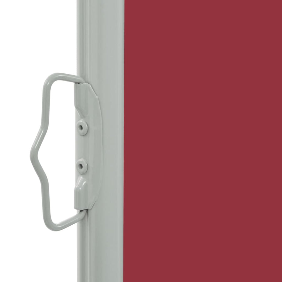 Tuinscherm Uittrekbaar 140X300 Cm Rood 140 x 300 cm