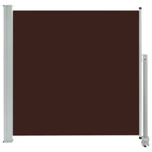Tuinscherm Uittrekbaar 160 x 300 cm Bruin