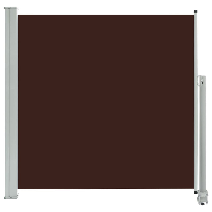 Tuinscherm Uittrekbaar 160 x 300 cm Bruin