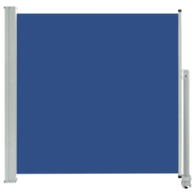 Tuinscherm Uittrekbaar 160 x 300 cm Blauw