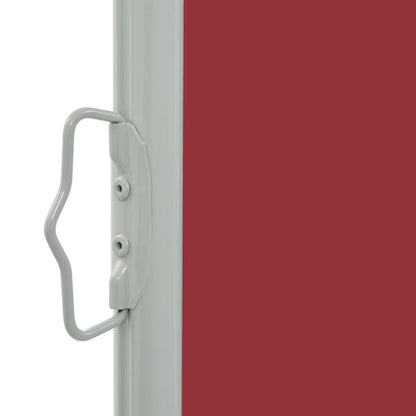 Tuinscherm Uittrekbaar 160 x 300 cm Rood