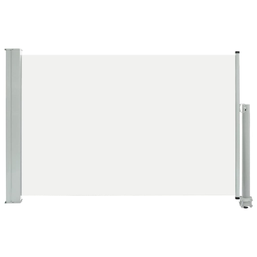 Tuinscherm Uittrekbaar Kleurig 60 x 300 cm Crème