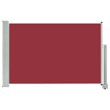 Tuinscherm Uittrekbaar 60 x 300 cm Rood