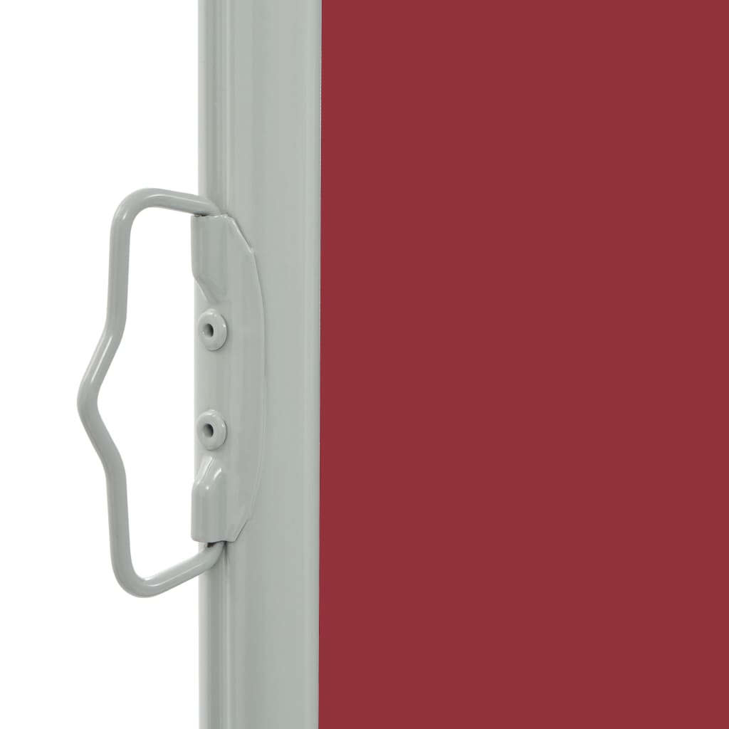 Tuinscherm Uittrekbaar 60 x 300 cm Rood