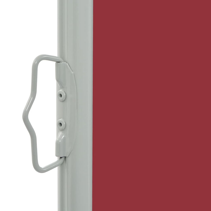 Tuinscherm Uittrekbaar 60 x 300 cm Rood