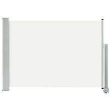 Tuinscherm Uittrekbaar Kleurig 80 x 300 cm Crème