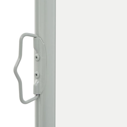 Tuinscherm Uittrekbaar Kleurig 80 x 300 cm Crème