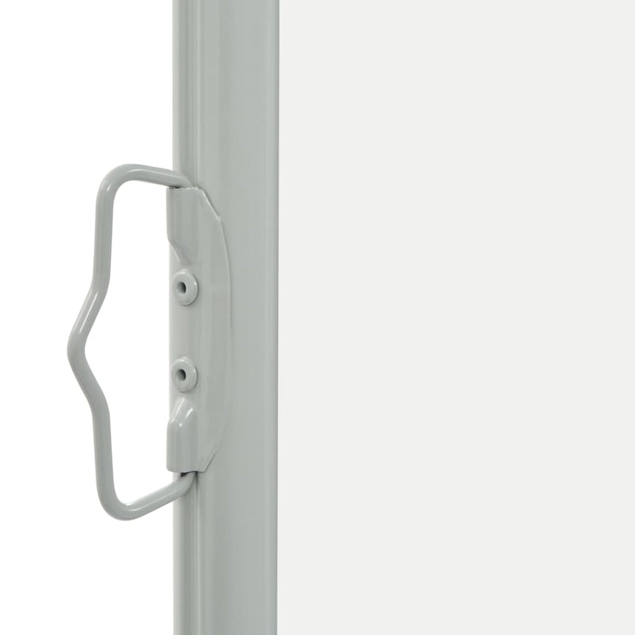 Tuinscherm Uittrekbaar Kleurig 80 x 300 cm Crème