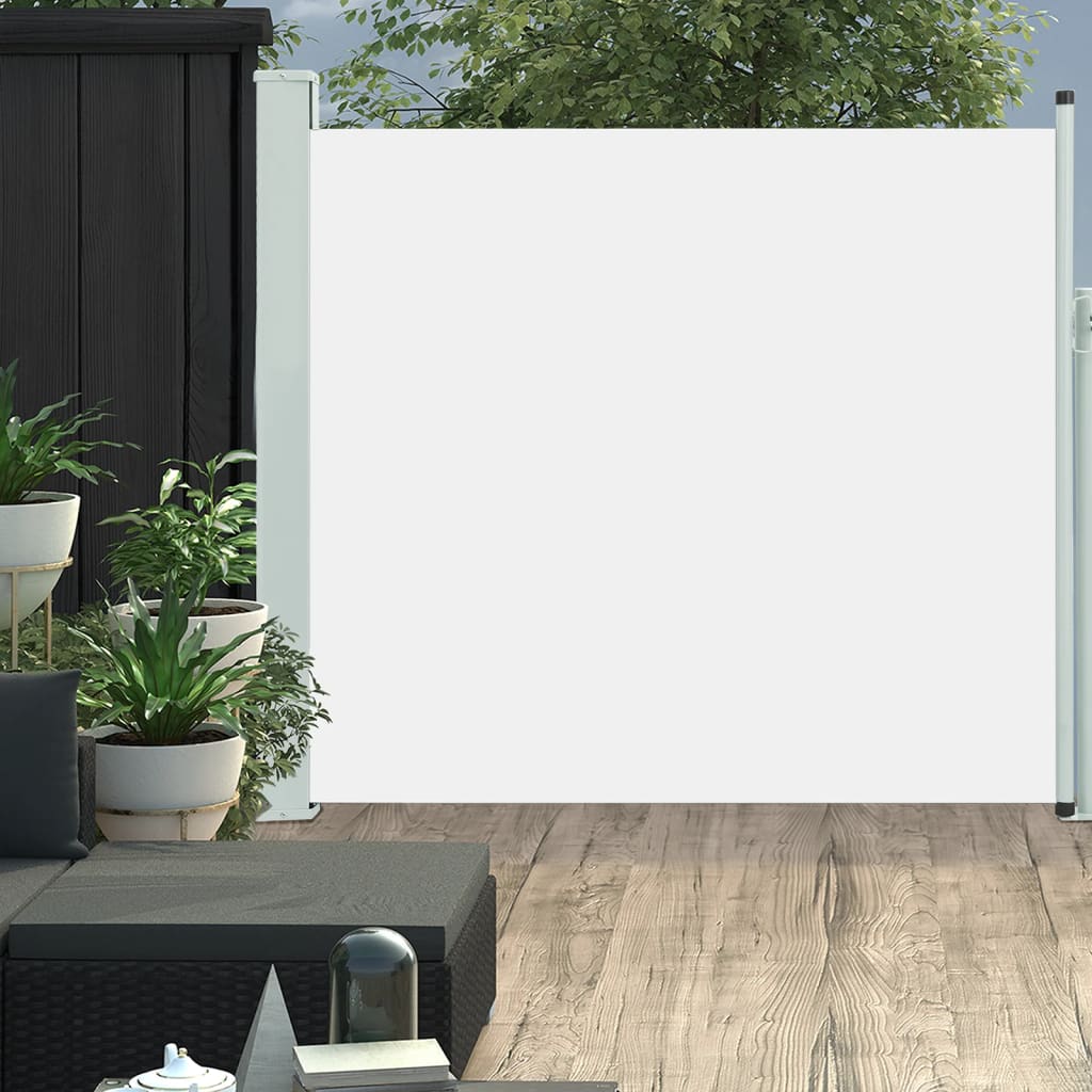 Tuinscherm Uittrekbaar 170 x 300 cm Crème